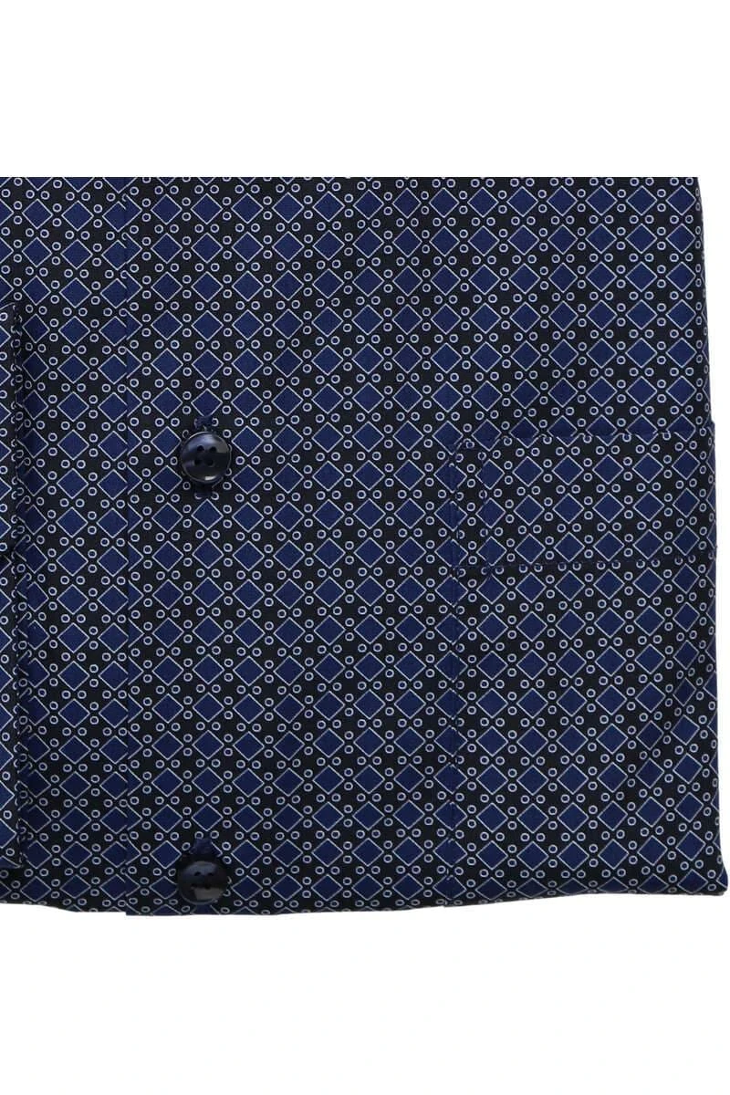 Seidensticker Regular Fit Hemd Dunkelblau, Gemustert 7 Seidensticker Regular Fit Hemd Dunkelblau, Gemustert – Bild 5