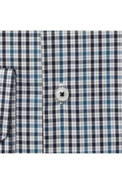 Seidensticker Regular Fit Hemd Türkis, Kariert -Bekleidung Rabatt Serie 156670 57 3 800 1200x1200