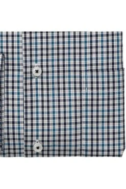 Seidensticker Regular Fit Hemd Türkis, Kariert -Bekleidung Rabatt Serie 156670 57 4 800 1200x1200