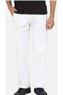 TRIGEMA Comfort Fit Herren Freizeithose Weiss -Bekleidung Rabatt Serie 160921 001 1 800 1200x1200