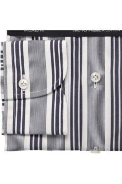 OLYMP SIGNATURE Tailored Fit Hemd Dunkelblau/weiss, Gestreift -Bekleidung Rabatt Serie 1881 69 14 2 800 1200x1200