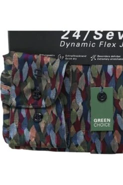OLYMP Level Five 24/Seven Body Fit Jerseyhemd Mehrfarbig, Gemustert -Bekleidung Rabatt Serie 2000 14 45 2 800 1200x1200