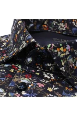 OLYMP Level Five Body Fit Jerseyhemd Mehrfarbig, Blumen -Bekleidung Rabatt Serie 2010 72 18 1 800 1200x1200