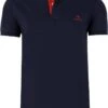 GANT Regular Fit Poloshirt Nachtblau, Einfarbig