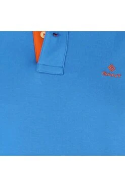 GANT Regular Fit Poloshirt Blau, Einfarbig -Bekleidung Rabatt Serie 2052003 471 3 800 1200x1200