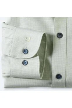 OLYMP Level Five Body Fit Hemd Grün/weiss, Strukturiert 9 OLYMP Level Five Body Fit Hemd Grün/weiss, Strukturiert -Bekleidung Rabatt Serie 2059 24 44 5 800 1200x1200