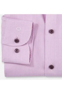 OLYMP Level Five Body Fit Hemd Rose, Strukturiert -Bekleidung Rabatt Serie 2063 34 30 2 800 1200x1200