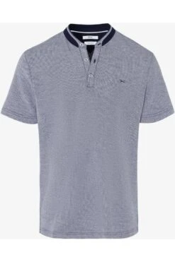 Brax Modern Fit Poloshirt Blau, Zweifarbig