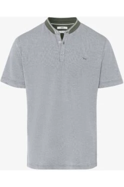 Brax Modern Fit Poloshirt Oliv, Zweifarbig