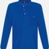 TRIGEMA Comfort Fit Longsleeve Poloshirt Blau, Einfarbig -Bekleidung Rabatt Serie 21652 49 8005abc12e3beaa0 1200x1200