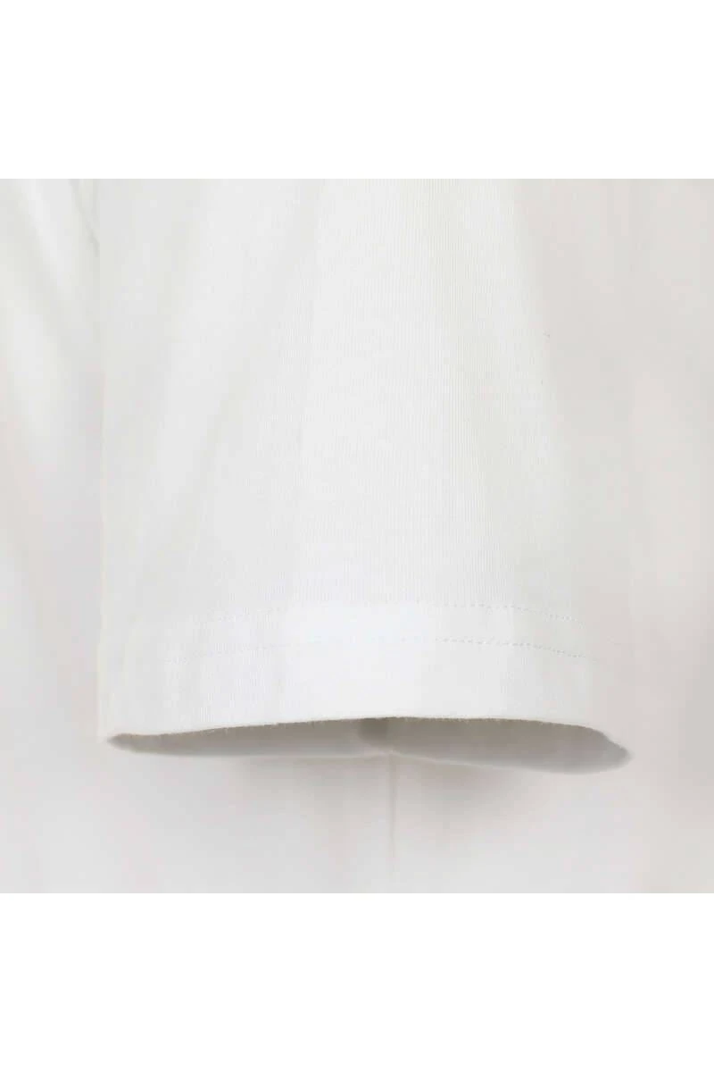 Redmond CasualRegular Fit T-Shirt Rundhals Weiss,bedruckt 5 Redmond CasualRegular Fit T-Shirt Rundhals Weiss,bedruckt – Bild 3