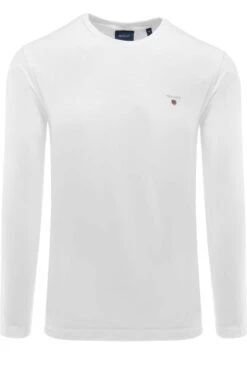 GANT Longsleeve Rundhals Weiss