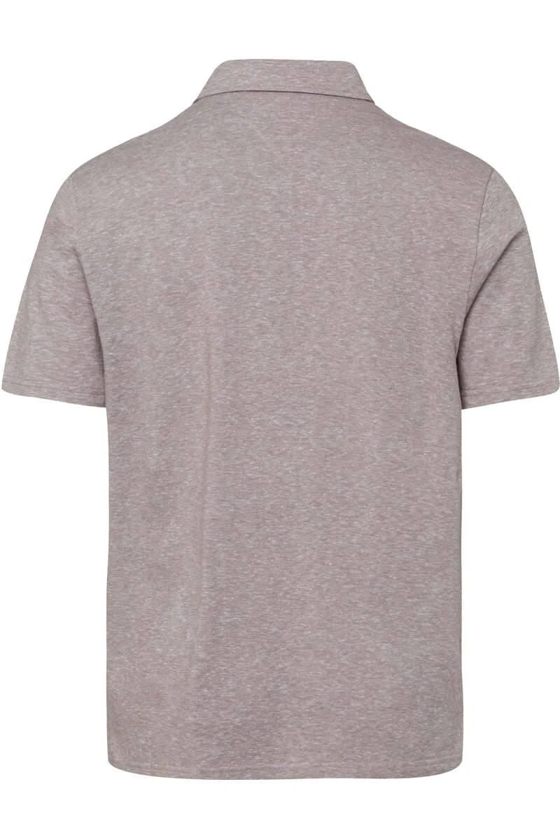 Brax Casual Modern Fit Poloshirt Braun, Einfarbig 5 Brax Casual Modern Fit Poloshirt Braun, Einfarbig – Bild 3