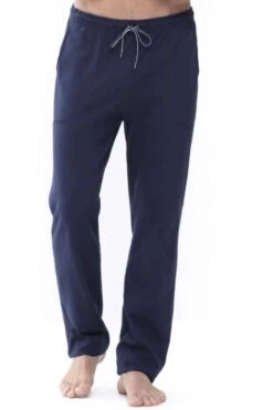 Mey Dalmore Regular Fit Herren Freizeithose Dunkelblau