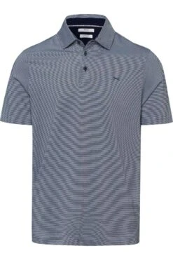 Brax Casual Modern Fit Poloshirt Ocean, Einfarbig