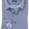 OLYMP No. Six Super Slim Hemd Marine/weiss, Gemustert -Bekleidung Rabatt Serie 2541 34 18 800 1200x1200