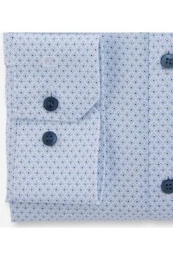 OLYMP No. Six 24/Seven Dynamic Flex Super Slim Hemd Weiss/blau, Gemustert 8 OLYMP No. Six 24/Seven Dynamic Flex Super Slim Hemd Weiss/blau, Gemustert -Bekleidung Rabatt Serie 2544 34 11 2 800 1200x1200