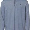 Brax Modern Fit Longsleeve Poloshirt Ocean, Meliert