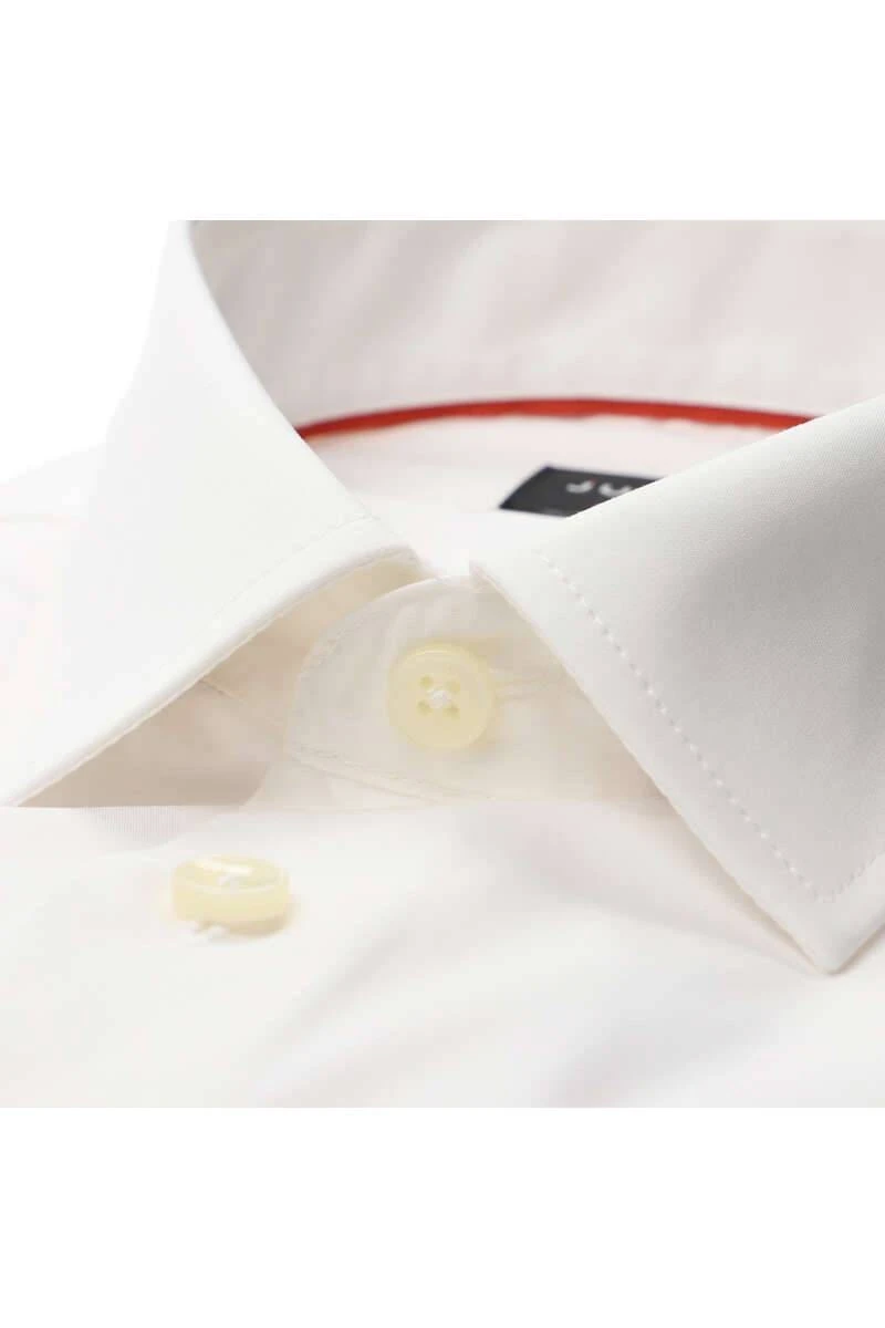 Jupiter Slim Fit Hemd Ecru, Einfarbig 4 Jupiter Slim Fit Hemd Ecru, Einfarbig – Bild 2