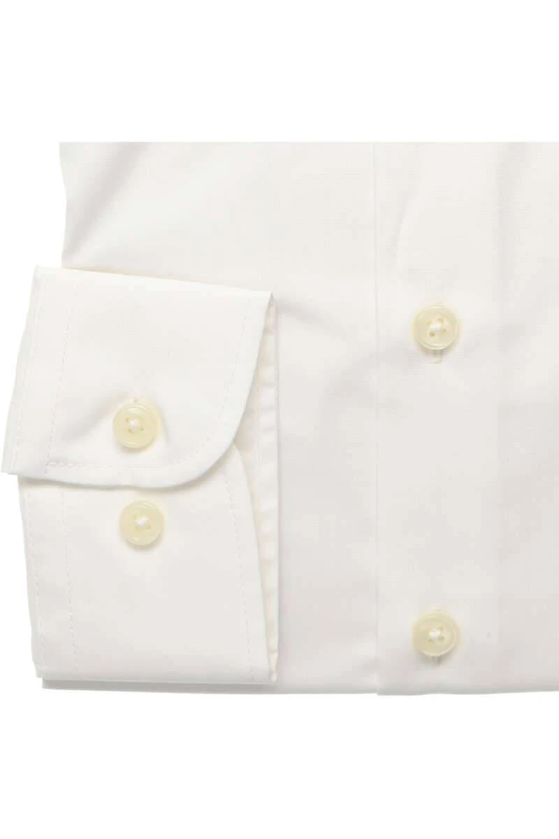 Jupiter Slim Fit Hemd Ecru, Einfarbig 5 Jupiter Slim Fit Hemd Ecru, Einfarbig – Bild 3