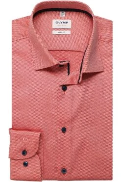 OLYMP Level Five Body Fit Hemd Sienna, Gemustert