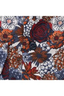 OLYMP Luxor Modern Fit Hemd Bordeaux, Blumen -Bekleidung Rabatt Serie 2808 48 37 3 800 1200x1200