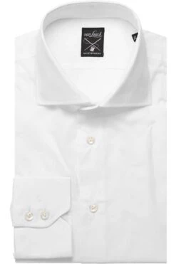 Van Laack Tailor Fit Hemd Weiss, Einfarbig