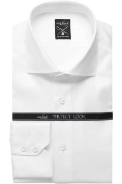 Van Laack Meisterwerk Slim Fit Hemd Weiss, Einfarbig