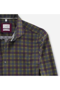 OLYMP Level Five Smart Casual Body Fit Jerseyhemd Grün, Kariert -Bekleidung Rabatt Serie 3206 24 45 1 800 1200x1200