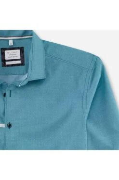 OLYMP Level Five Smart Casual Body Fit Hemd Aqua, Einfarbig -Bekleidung Rabatt Serie 3220 24 85 1 800 1200x1200