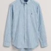 GANT Regular Fit Leinenhemd Blau, Einfarbig -Bekleidung Rabatt Serie 3230057 471 800 1200x1200