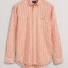 GANT Regular Fit Leinenhemd Orange, Einfarbig -Bekleidung Rabatt Serie 3230057 834 800 1200x1200