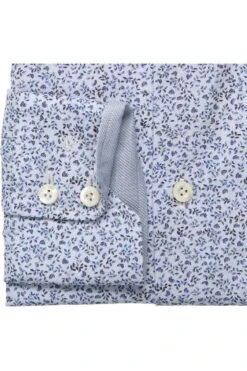 Van Laack Tailor Fit Hemd Bleu, Gemustert -Bekleidung Rabatt Serie 35 3033 BO 171942 730 2 800 1200x1200