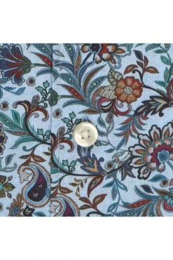 OLYMP Level Five Smart Business Body Fit Hemd Bleu, Gemustert -Bekleidung Rabatt Serie 3578 64 11 3 800 1200x1200