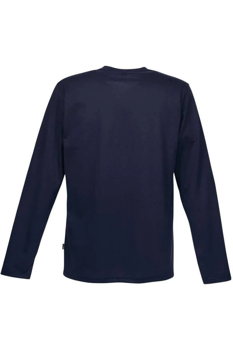 TRIGEMA Longsleeve Navy 6 TRIGEMA Longsleeve Navy – Bild 4