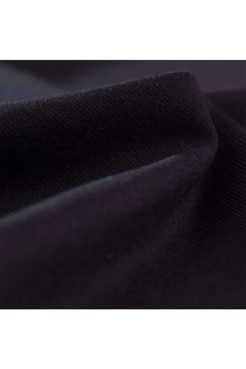 TRIGEMA Comfort Fit T-Shirt Stehkragen Schwarz,Einfarbig 5 TRIGEMA Comfort Fit T-Shirt Stehkragen Schwarz,Einfarbig – Bild 3