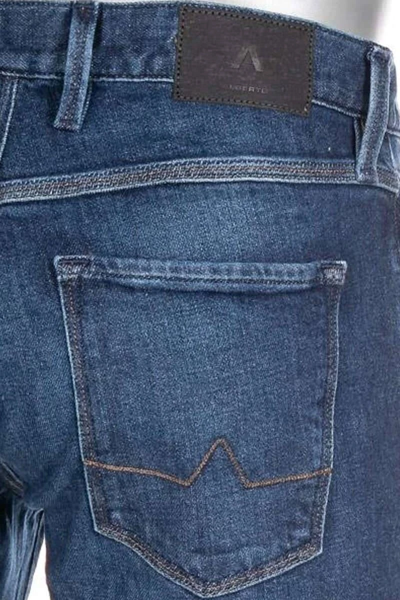 Alberto Robin Tapered Fit Five-Pocket Herren Jeans Jeans 6 Alberto Robin Tapered Fit Five-Pocket Herren Jeans Jeans – Bild 4