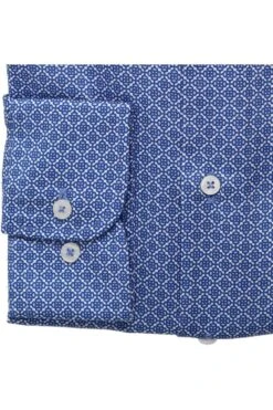 ETERNA Slim Fit Hemd Blau, Gemustert -Bekleidung Rabatt Serie 4106 F18P 72 14 2 800 1200x1200