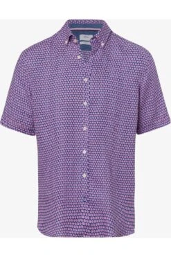 Bekleidung Rabatt Serie 3 Brax Modern Fit Hemd Blau/rot, Gemustert