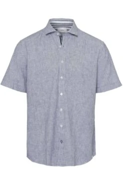 Brax Modern Fit Hemd Blau, Feinstreifen