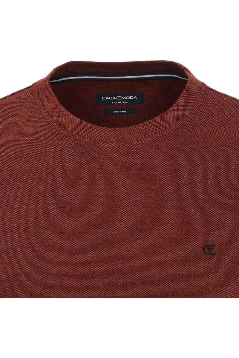 Casa Moda Longsleeve Rundhals Orange 4 Casa Moda Longsleeve Rundhals Orange – Bild 2