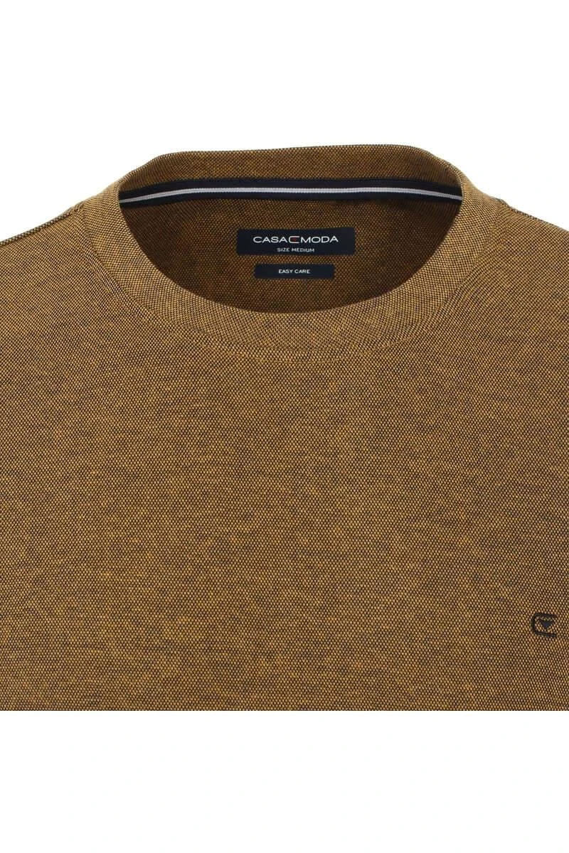 Casa Moda Longsleeve Rundhals Gelb 4 Casa Moda Longsleeve Rundhals Gelb – Bild 2