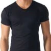 Mey SoftwareRegular Fit T-Shirt V-Ausschnitt Schwarz,Einfarbig -Bekleidung Rabatt Serie 42607 123 800 1200x1200