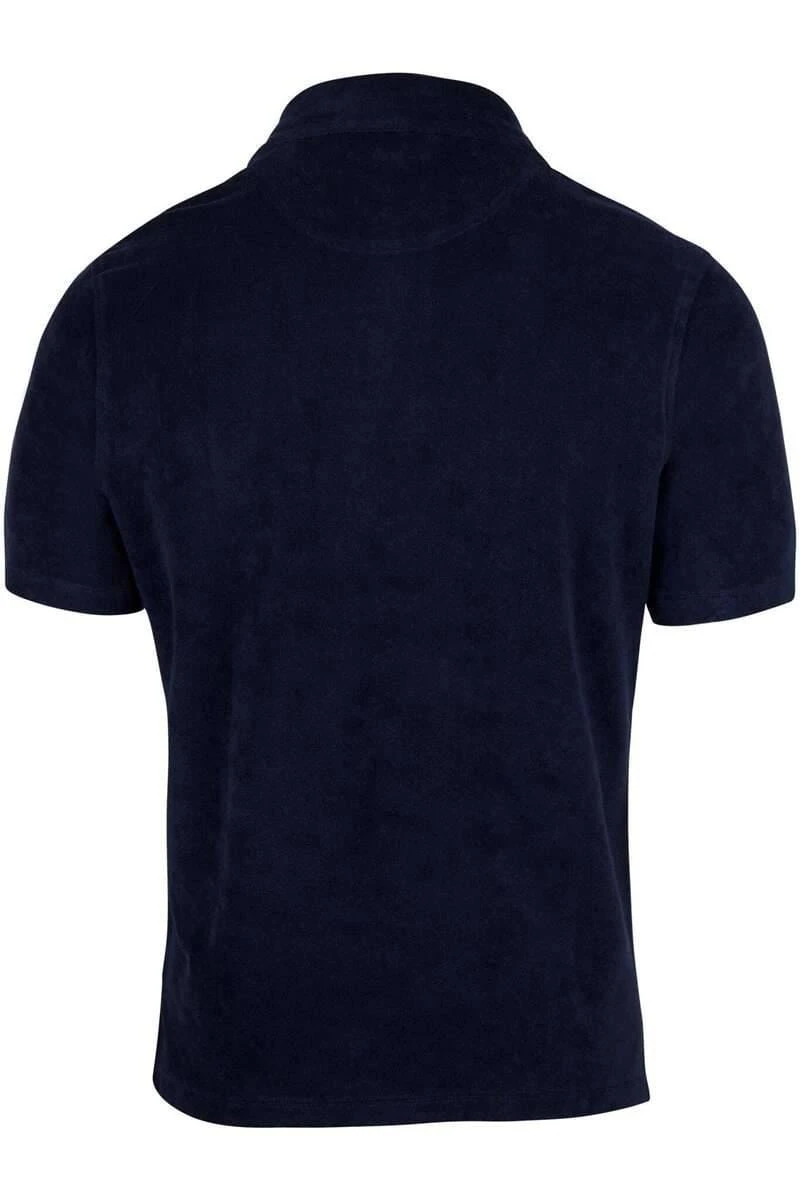 Stenströms Casual Slimline Poloshirt Navy, Einfarbig 4 Stenströms Casual Slimline Poloshirt Navy, Einfarbig – Bild 2