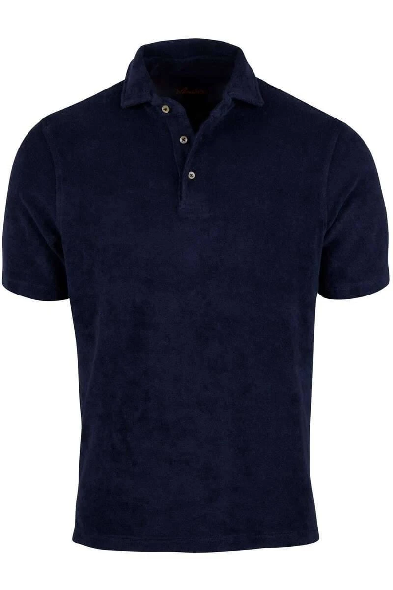 Stenströms Casual Slimline Poloshirt Navy, Einfarbig 3 Stenströms Casual Slimline Poloshirt Navy, Einfarbig