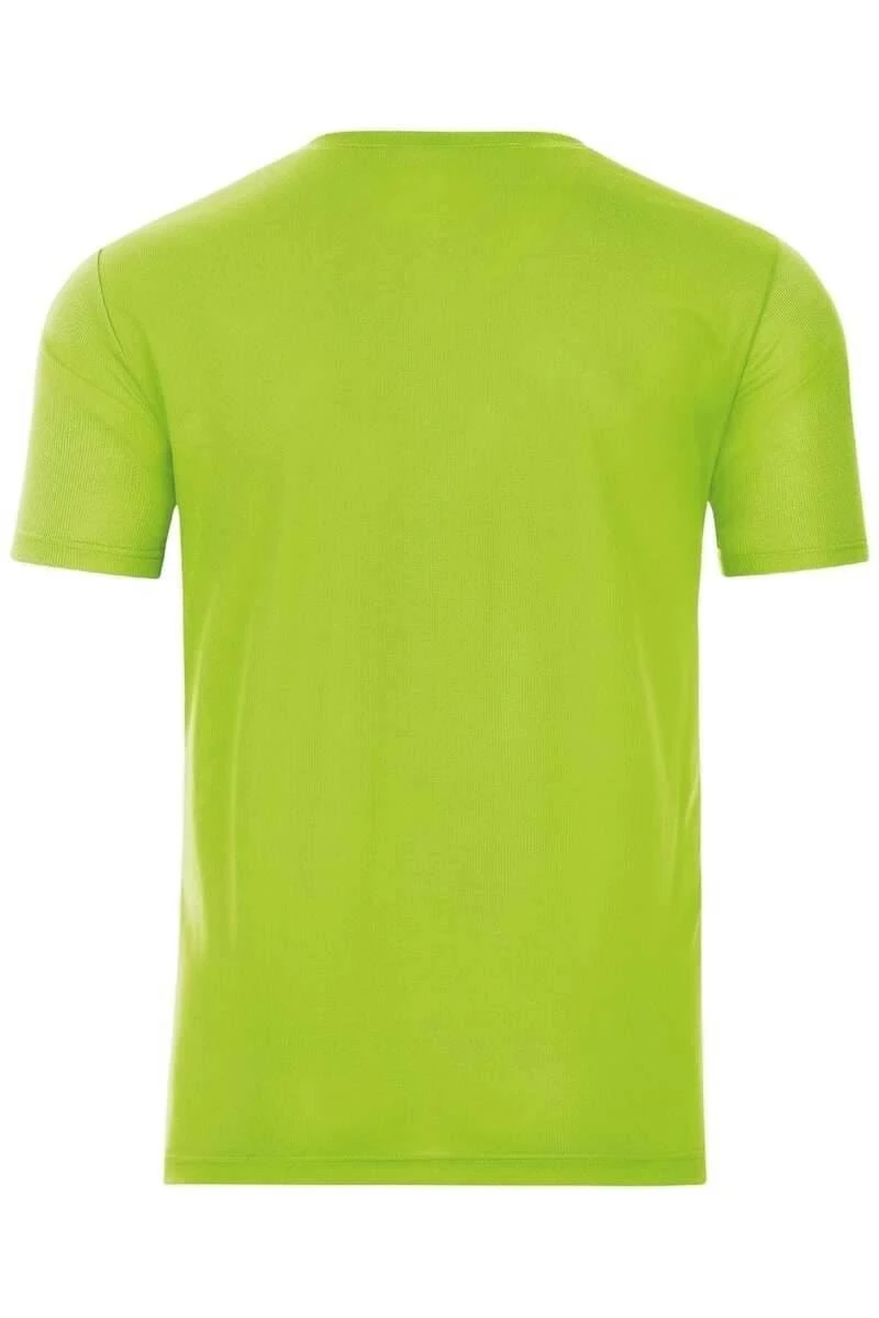 TRIGEMA COOLMAXComfort Fit T-Shirt V-Ausschnitt Lemon,Einfarbig 6 TRIGEMA COOLMAXComfort Fit T-Shirt V-Ausschnitt Lemon,Einfarbig – Bild 4