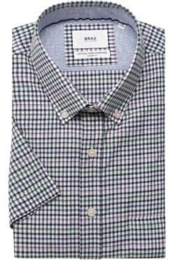 Brax Modern Fit Hemd Ocean, Querstreifen