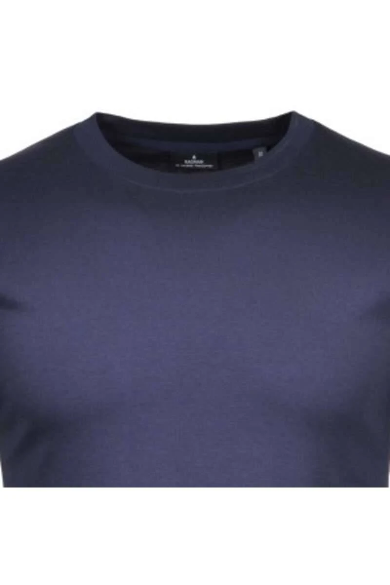RAGMAN Regular Fit T-Shirt Rundhals Dunkelblau,Einfarbig 4 RAGMAN Regular Fit T-Shirt Rundhals Dunkelblau,Einfarbig – Bild 2