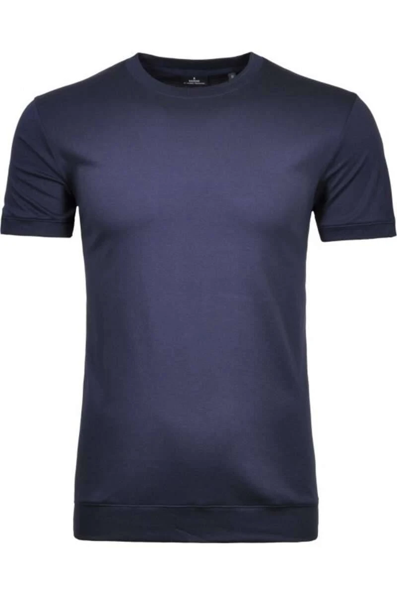 RAGMAN Regular Fit T-Shirt Rundhals Dunkelblau,Einfarbig 3 RAGMAN Regular Fit T-Shirt Rundhals Dunkelblau,Einfarbig