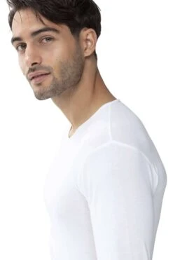 Mey Casual Cotton Longsleeve Weiss -Bekleidung Rabatt Serie 49004 101 3 800 1200x1200